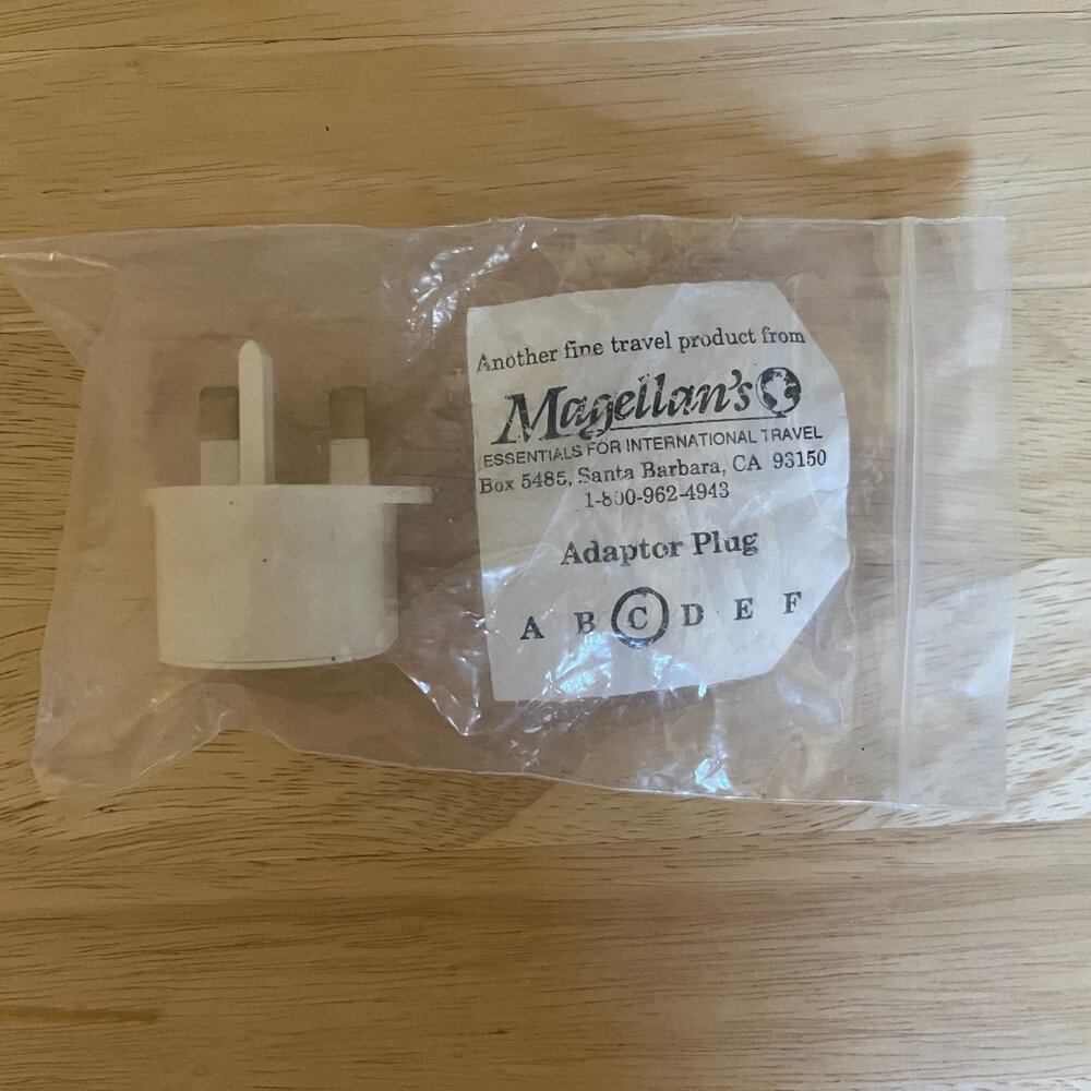 Magellan's European Travel Plug Adapter C